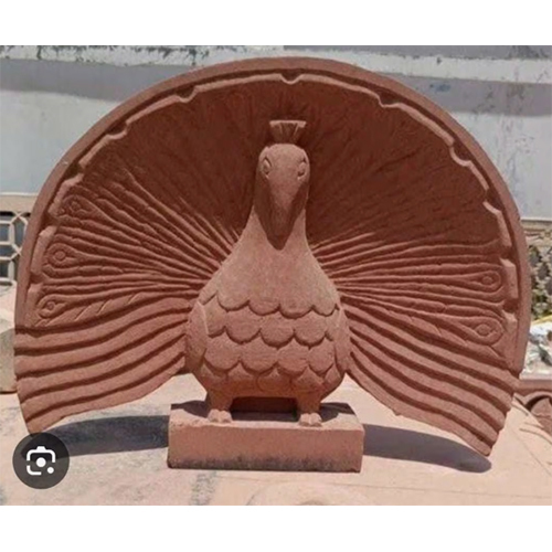 Red Sandstone Peacock 3feet