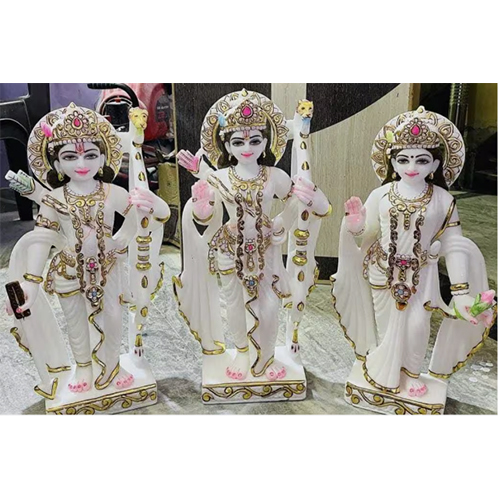 Marble Ram Darbar Moorti 2.5feet