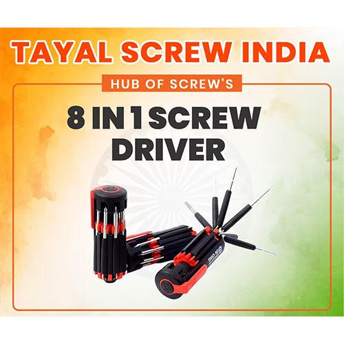 8 in 1 Screw Driver