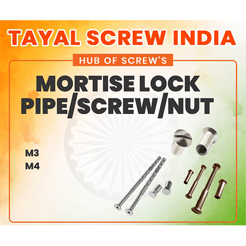 Mortise Lock-pipe-screw-nut