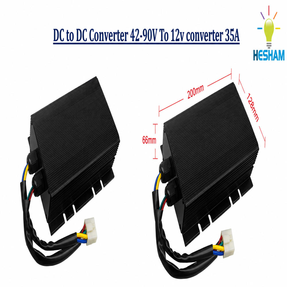 DC to DC Converter 42-90V To 12v converter 35A