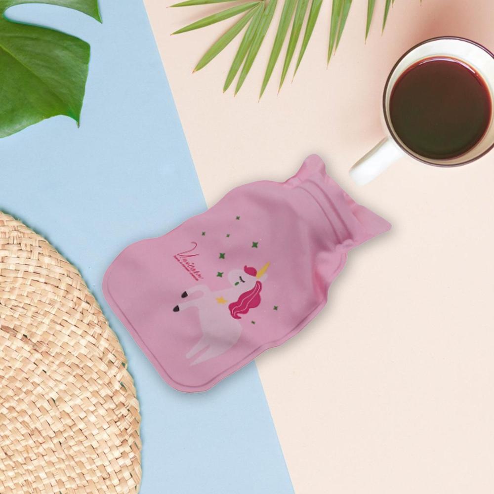 Mix-Design Printed Small Hot Water Bag Leak-Proof Hot/Cold Therapy Pain (1 Pc)
