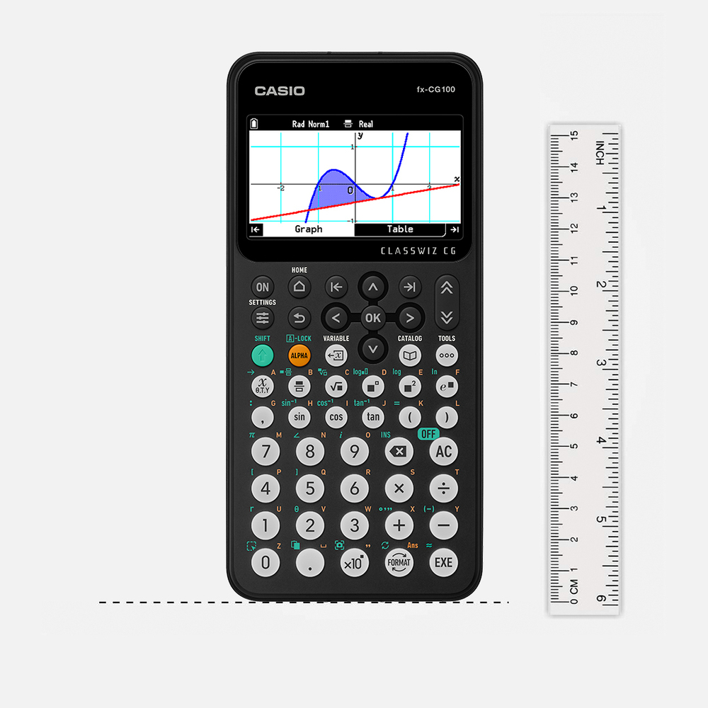 Fxcg 50 - Graphing Calculator With 2900+ Functions | Advanced Algebra, Trigonometry, Calculus, Statistics, 3d Graphing, Usb Transfer, 3-year Warranty