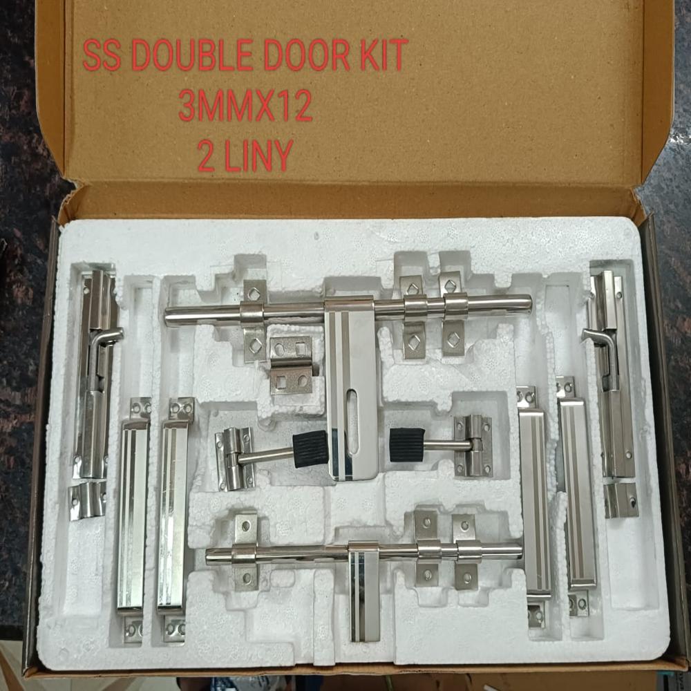 SS DOUBLE DOOR KIT  3MMX10 2 LINY