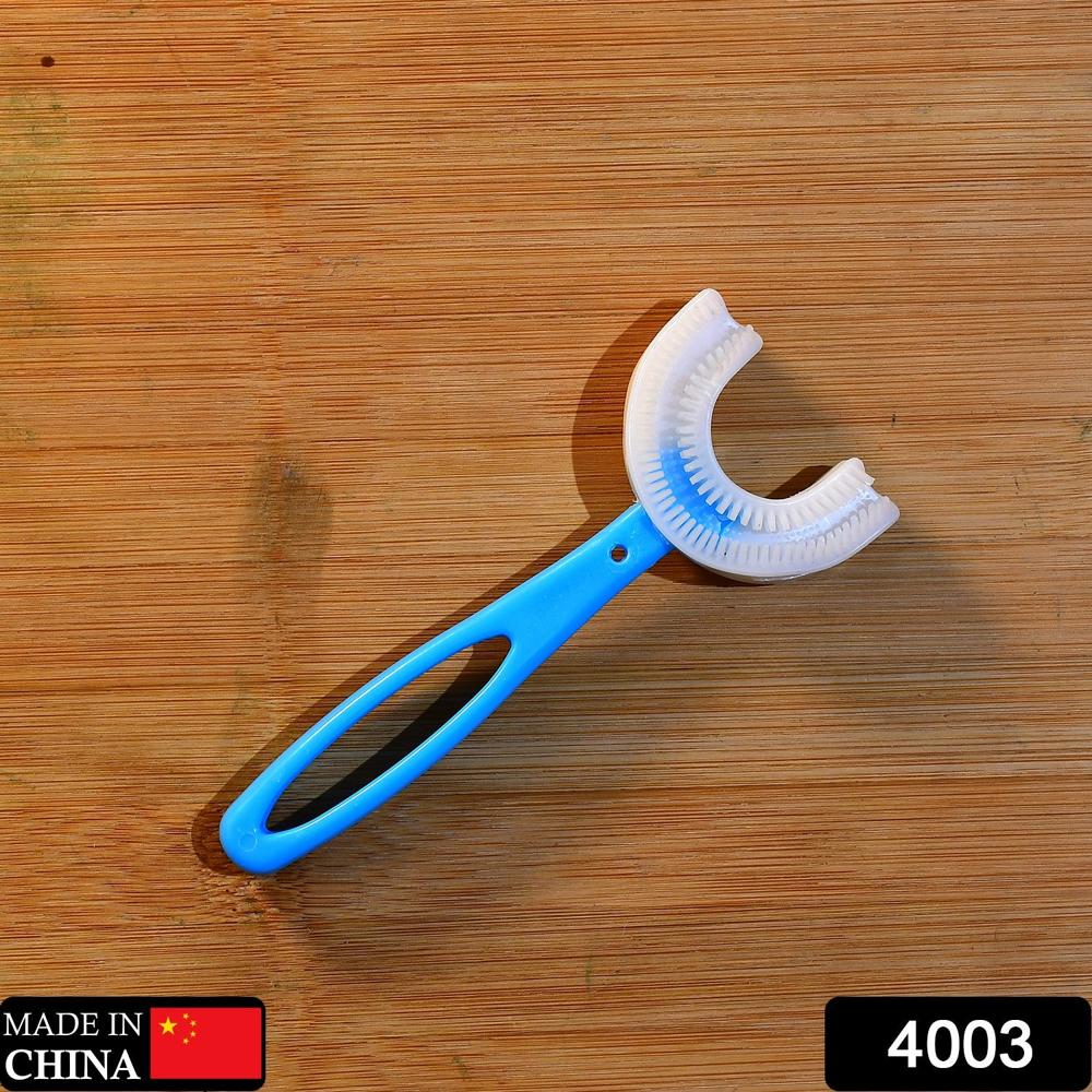 U-Shaped Toothbrush for Kids Manual Whitening Silicone Brush 2 6 Years
