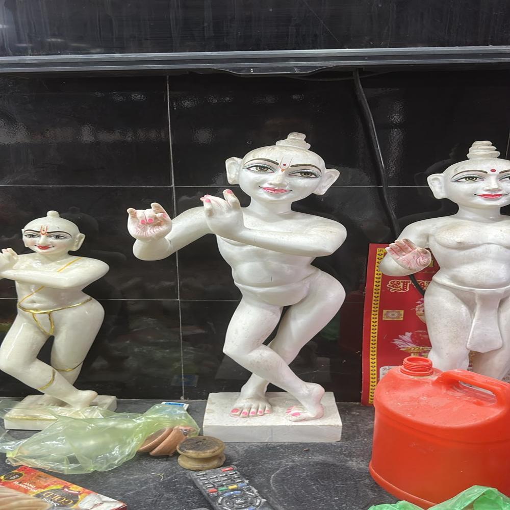 Lord Radha Krishna Marble Statue