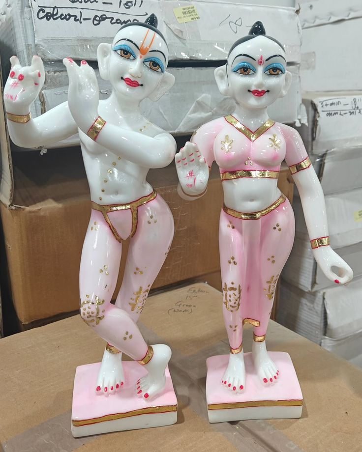 Marble ISKCON radha krishna