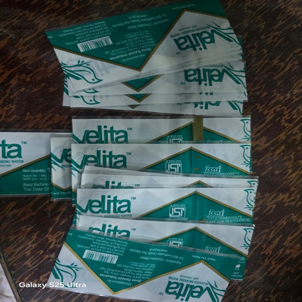 Plastic bottle Wrapping Label stickers