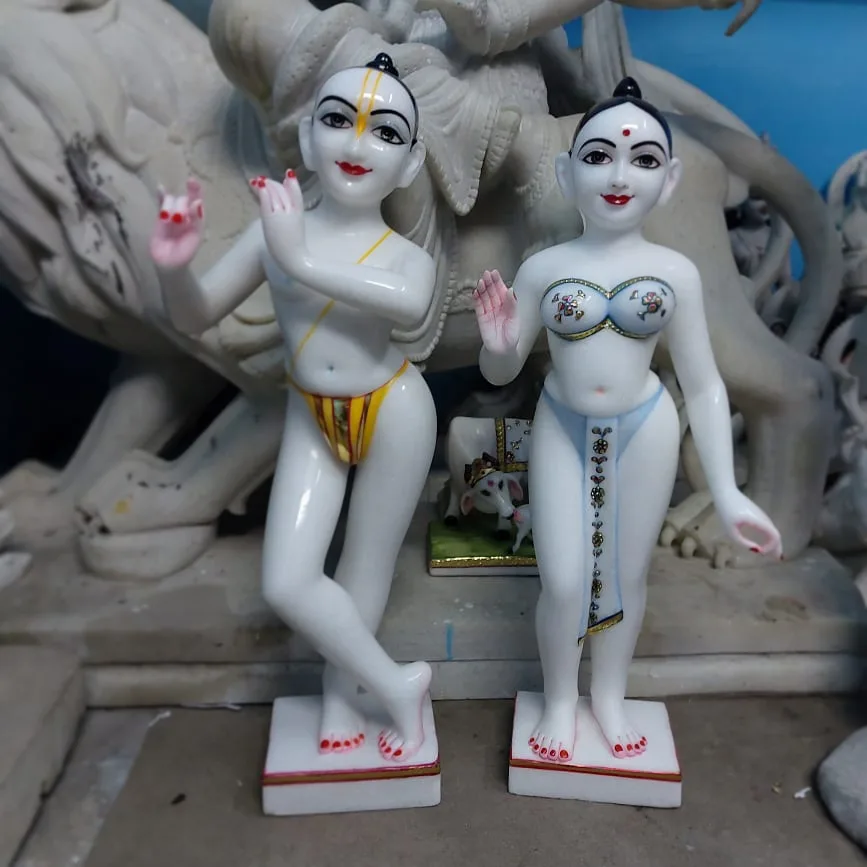 Radha Krishna Statue a Handcrafted
