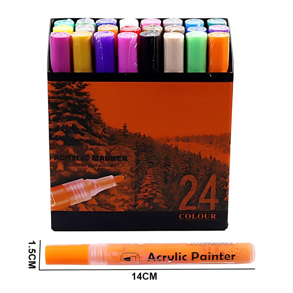 Multicolour Acrylic Marker