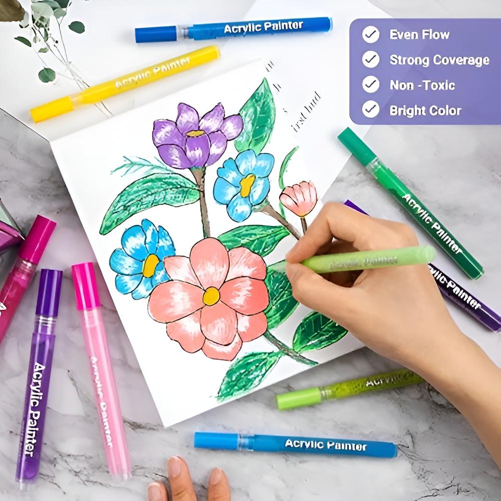 Multicolour Acrylic Marker