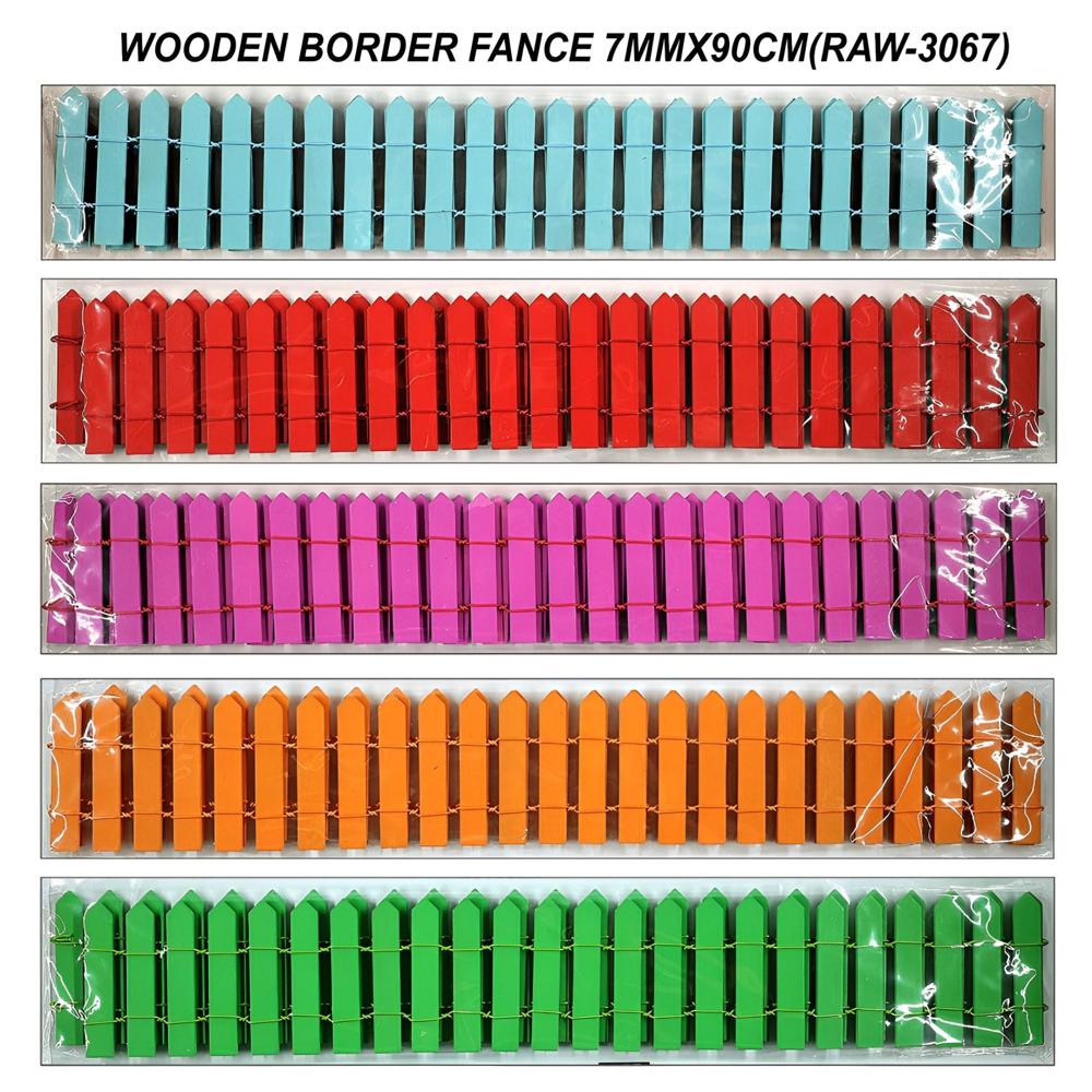Wooden Boarder Fence