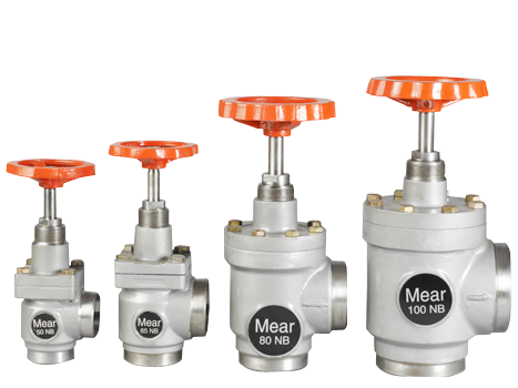 फ्लेंज टाइप एंगल वाल्व