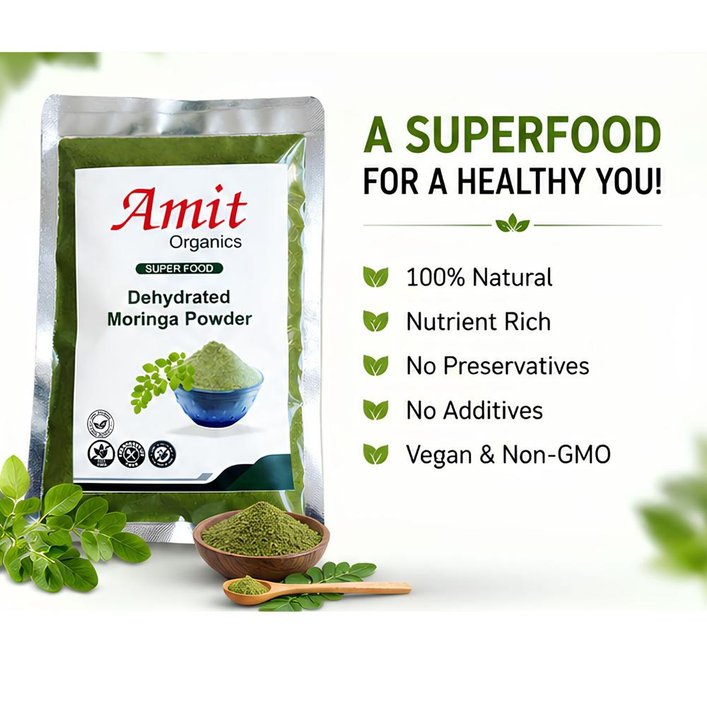 Moringa Leaf Powder - Additives: Nil (no Artificial Colors Or Preservatives)