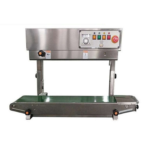 Nitrogen Flushing Vertical Band Sealer Fr770 - Color: Silver