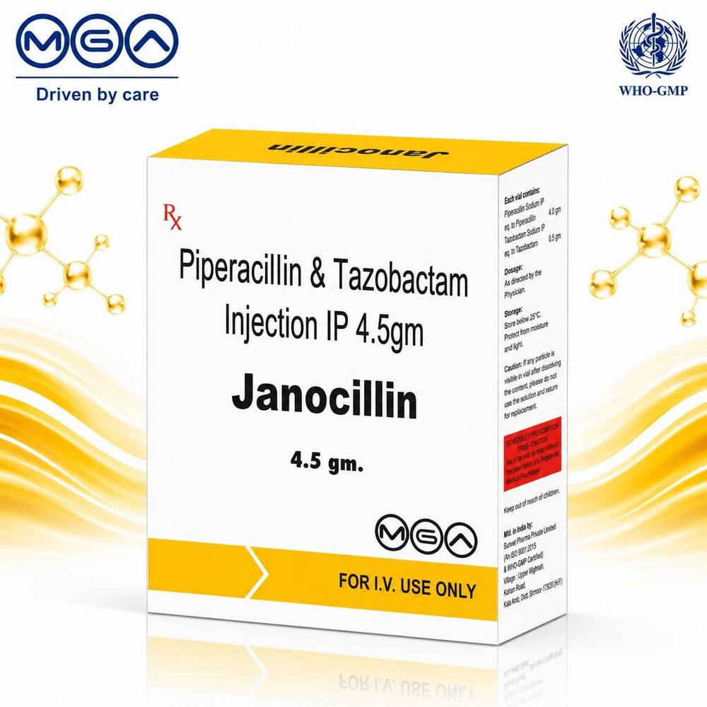 Janocillin,Piperacillin And Tazobactam Injection