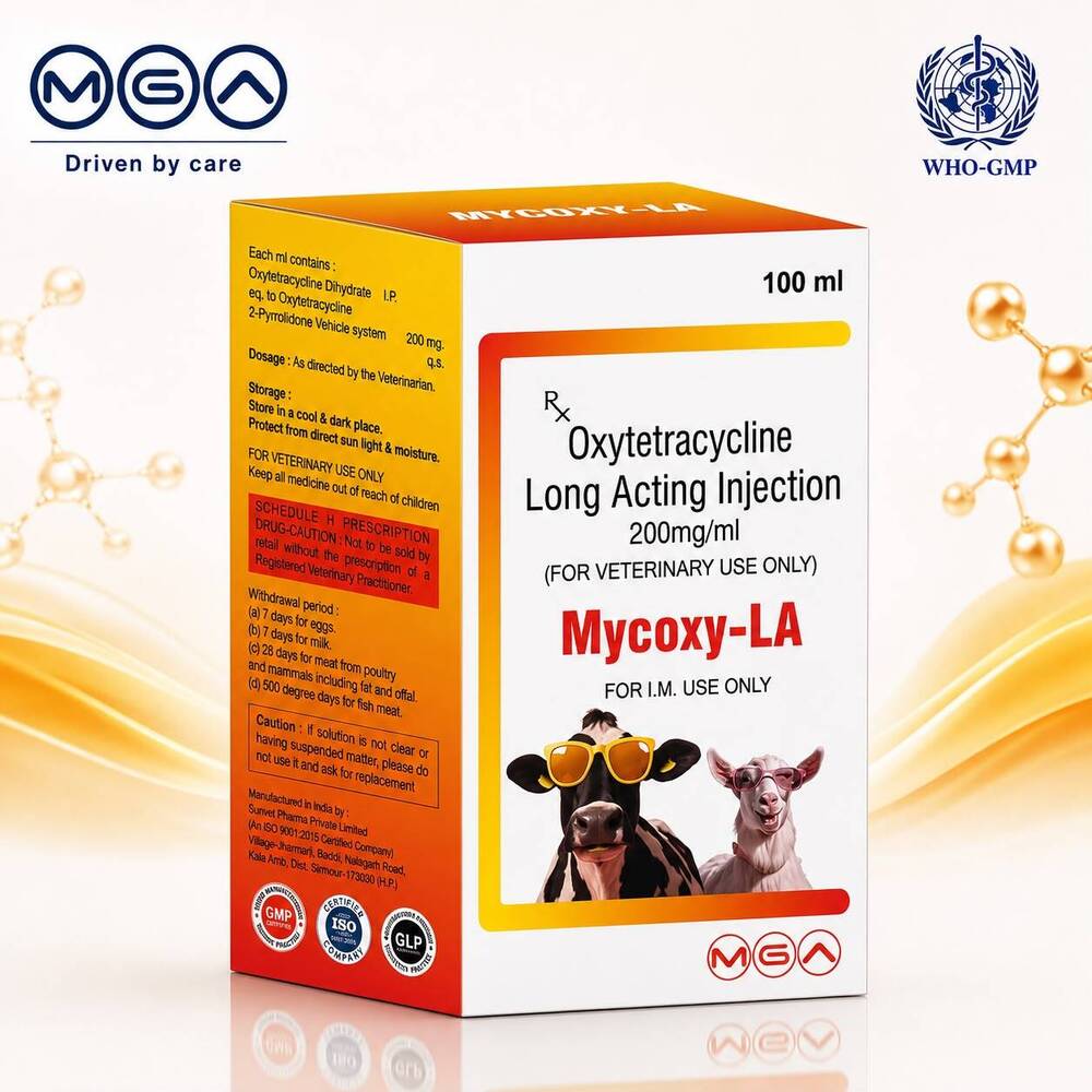Mycoxy-LA a Oxytetracycline Long-Acting Injection
