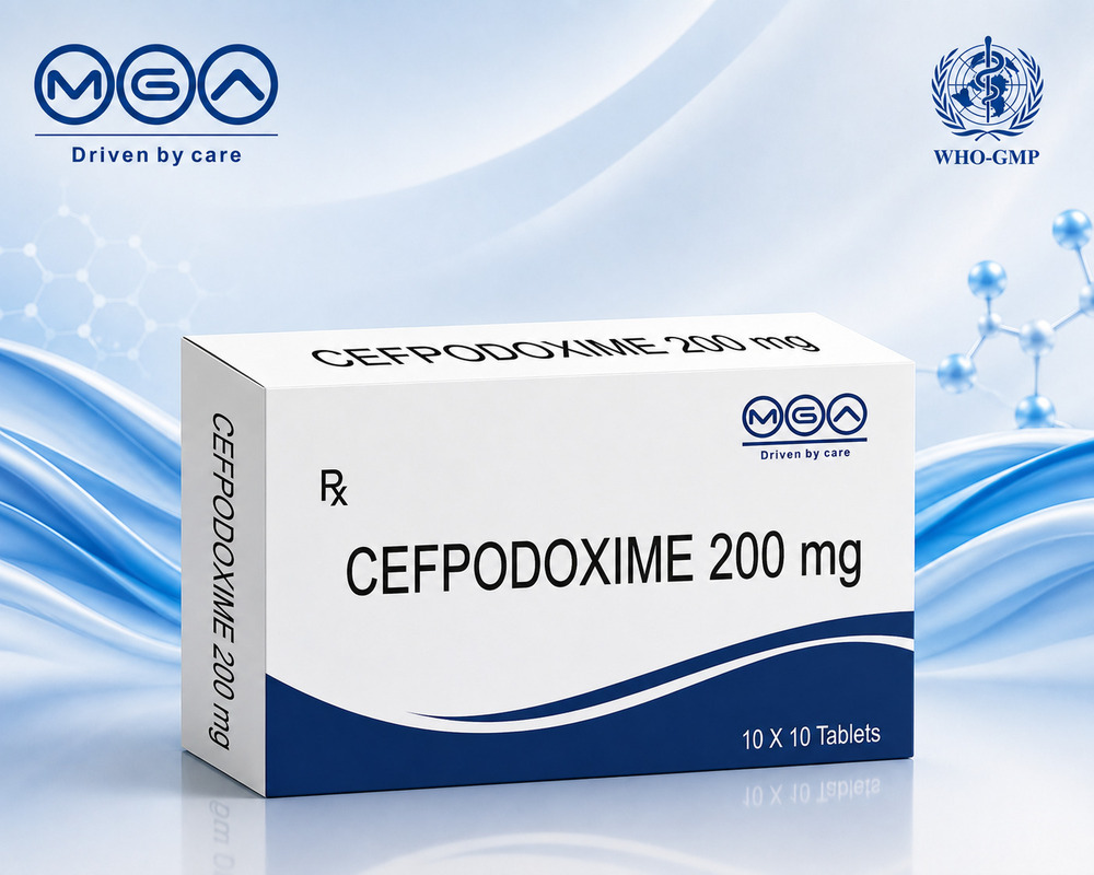 Cefpodoxime 200 mg Tablets