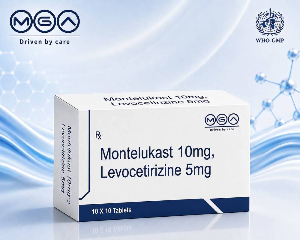 Montelukast 10mg + Levocetirizine