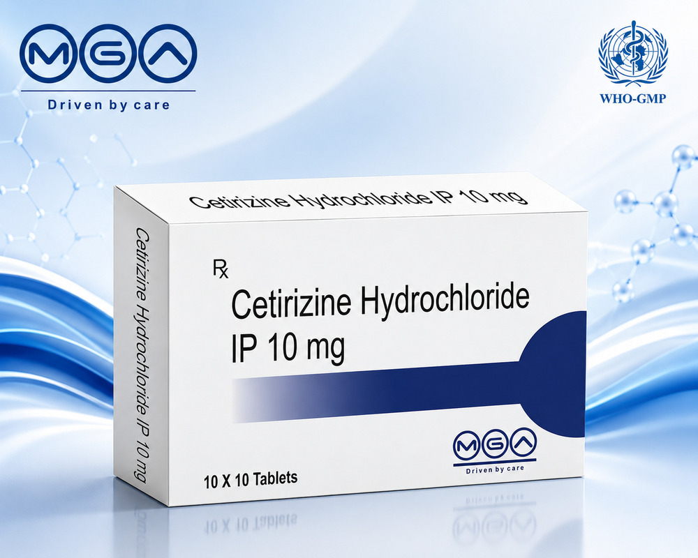 Cetirizine Hydrochloride 10 mg Tablet