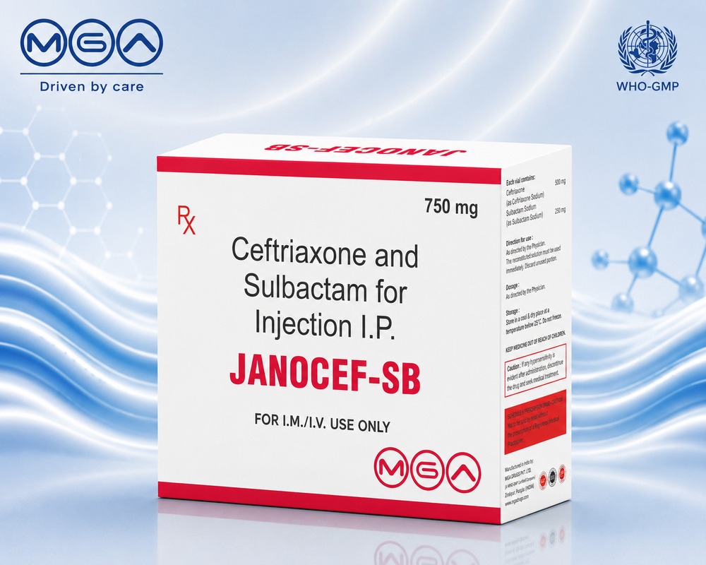 Ceftriaxone + Sulbactam Injection I.P.
