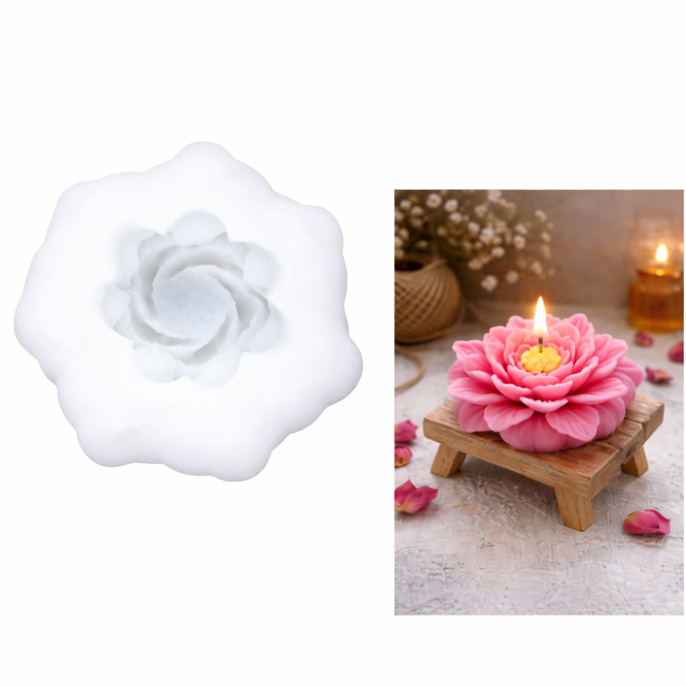 Flower Silicone Candle Mould