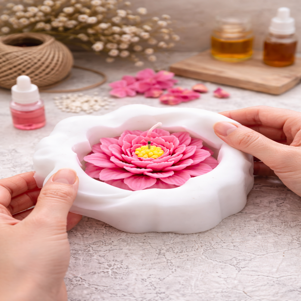 Flower Silicone Candle Mould
