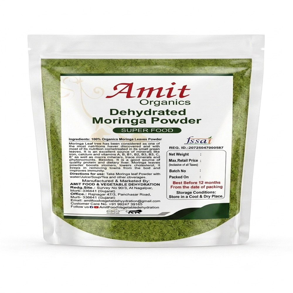 Moringa Leaf Powder - Additives: Nil (No Artificial Colors Or Preservatives)