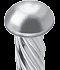 Stainless Steel Round Head Metallic Drive Hammer Rivet Screw