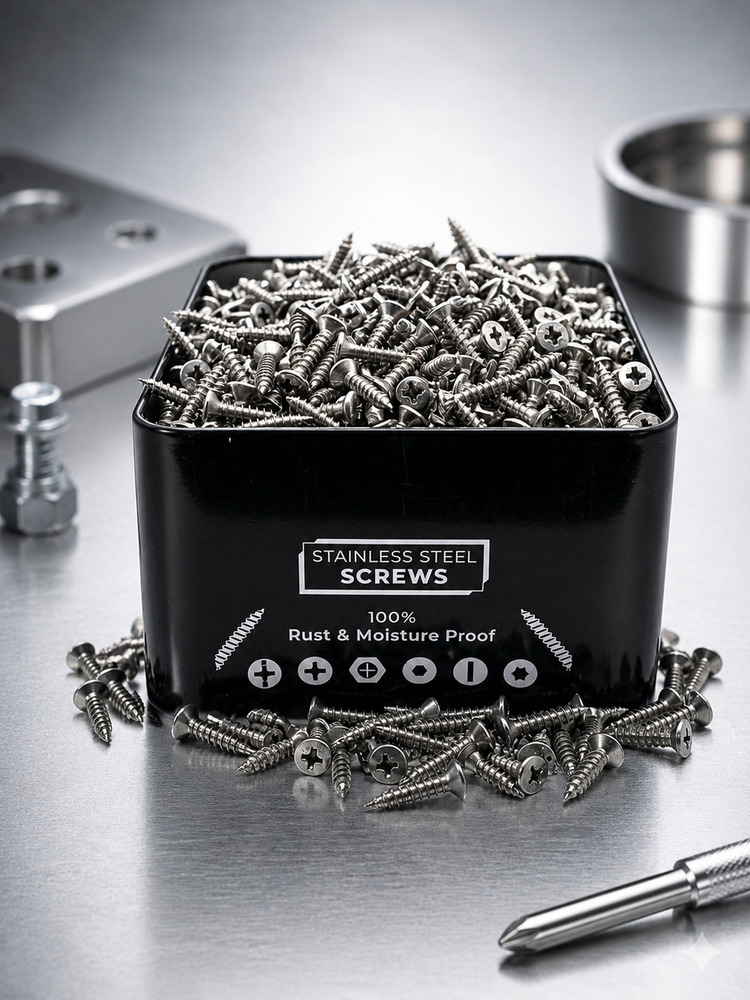 Rust Free Stainless Steel Screw Box