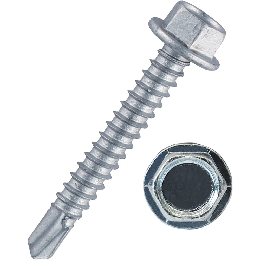 Hex Self-drilling Screw - Head Shape Type: Countersunk