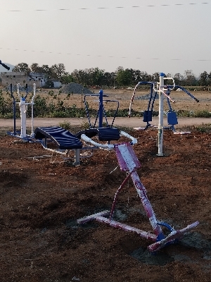 Outdoor green Gym equipment