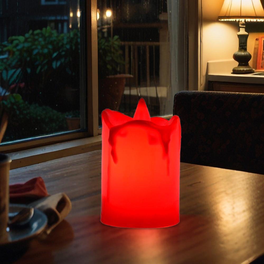 Flameless Melted Design Candles For Decoration Diwali (1 Pc) - Application: As Per Product Requirement
