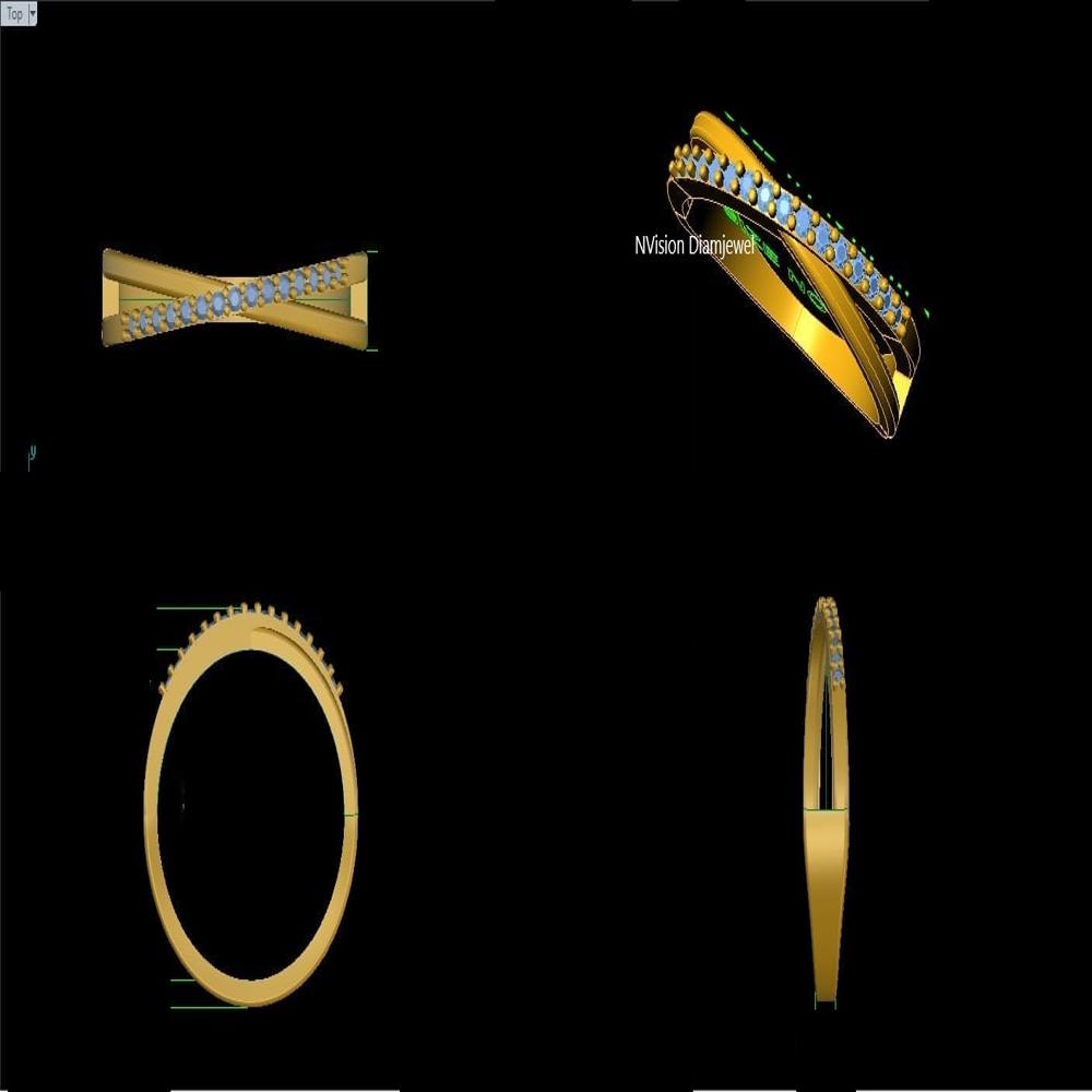 Timeless Elegance Natural Diamond Gold Ring