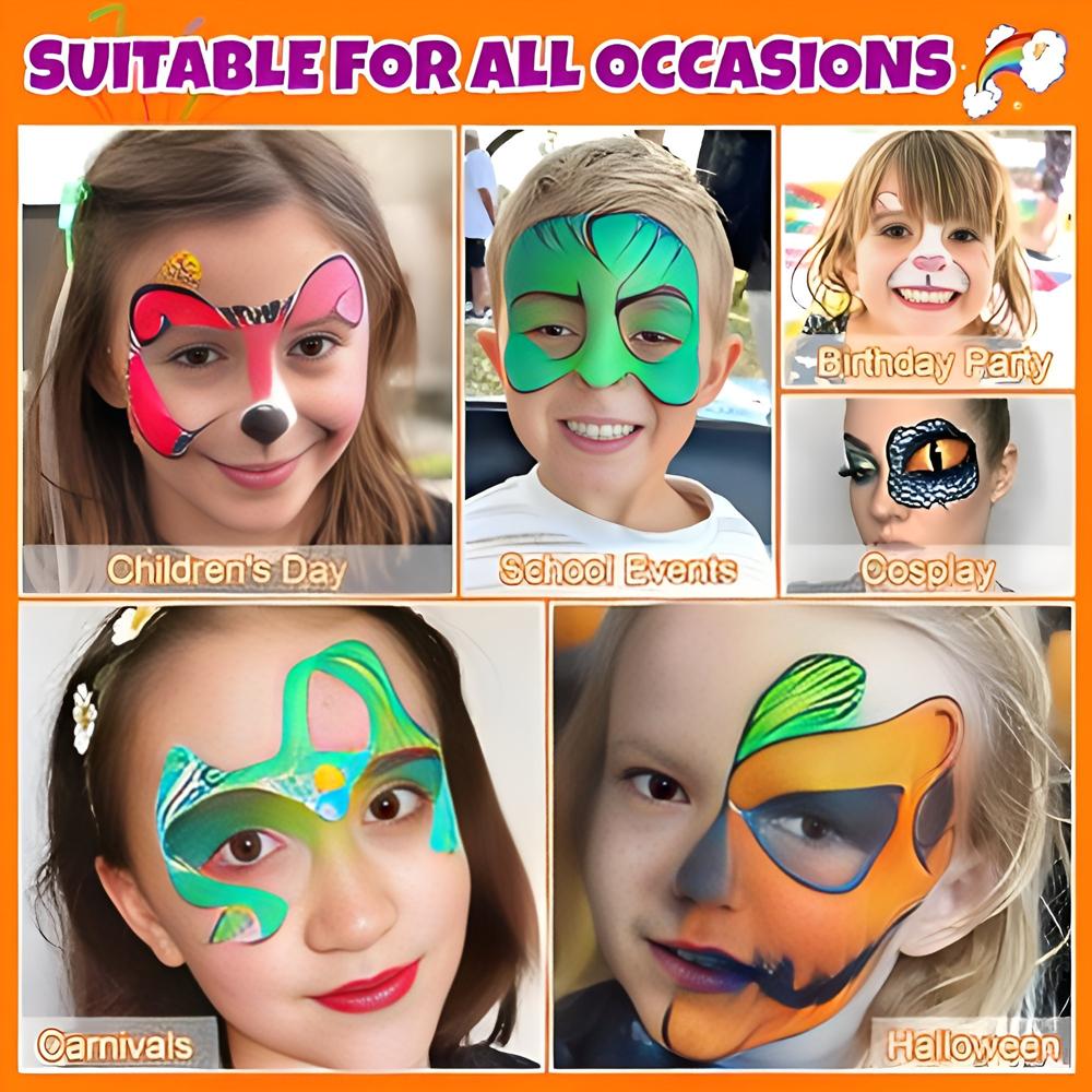 Face Paint 12pcs Set