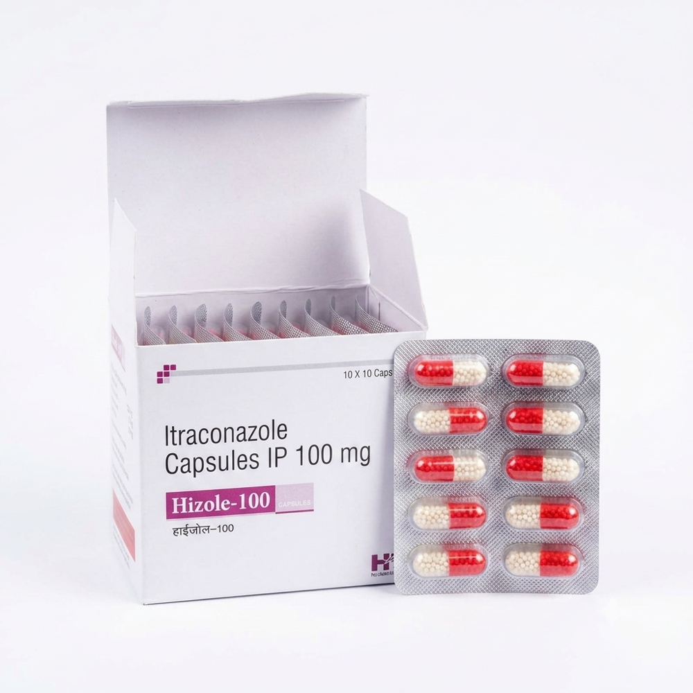 HIZOLE-100mg - Itraconazole Capsules IP 100 mg