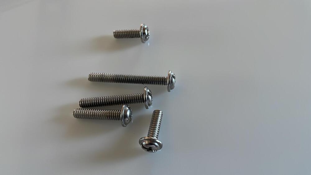 Stainless Steel Combination Pan Washer Head Machine Screws