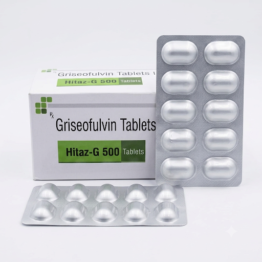 HITAZ-G 500 TABLET - Griseofulvin Tablets IP