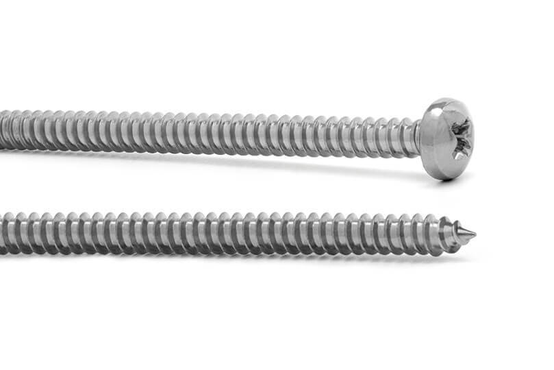 Stainless Steel Pan Head Phillips Self Tapping Screws