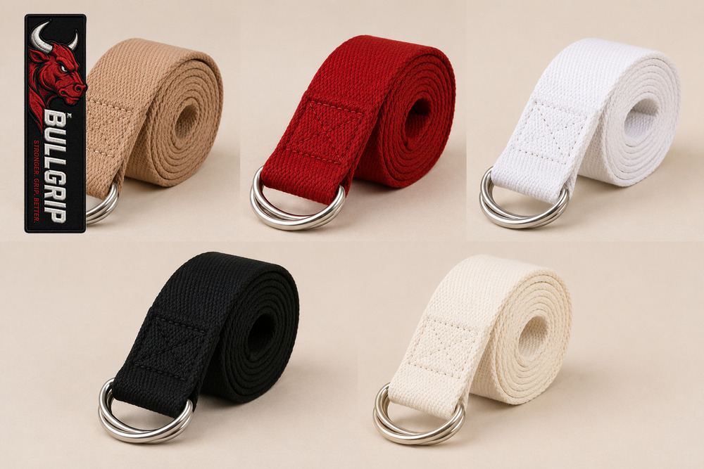 6 Feet Heavy Cotton Yoga Belt