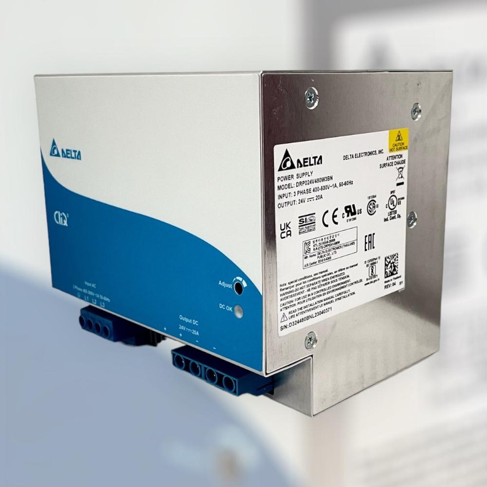 Delta Dinrail SMPS DRP024V480W3BN