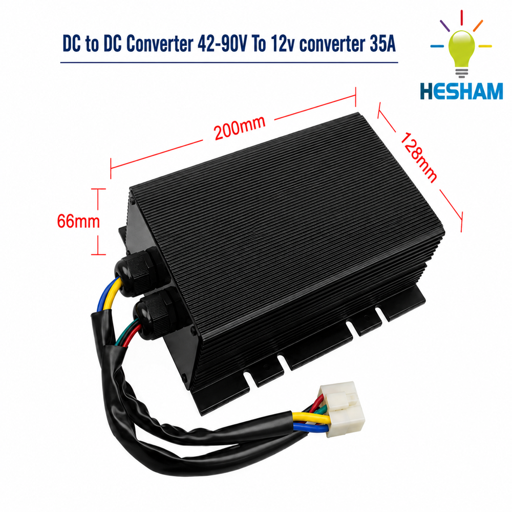 DC to DC Converter 42-90V To 12v converter 35A
