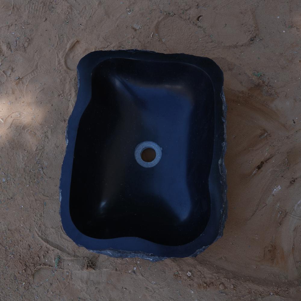 Black Stone Wash Basin