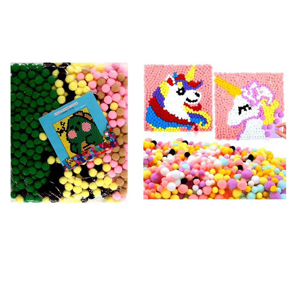 Pom Pom Painting Art Kit