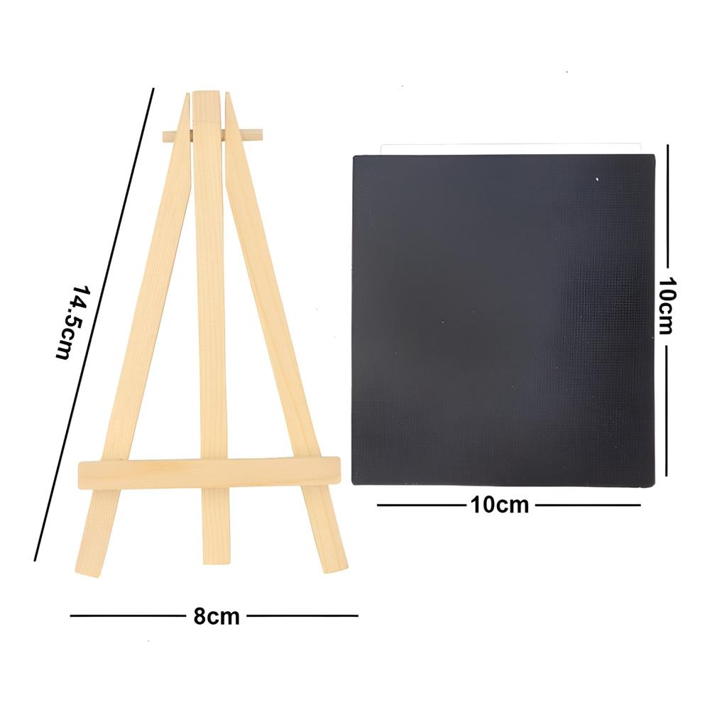 Mini Canvas With Easel Set