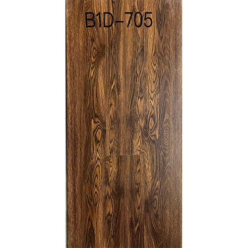 Bid-705 Laminated Wooden Flooring - Color: Medium Brown Woodgrain