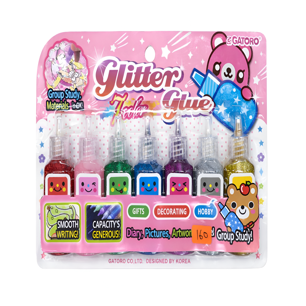 Glitter Glue 7 colors