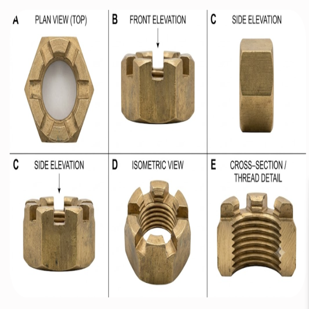 Slotted Nut