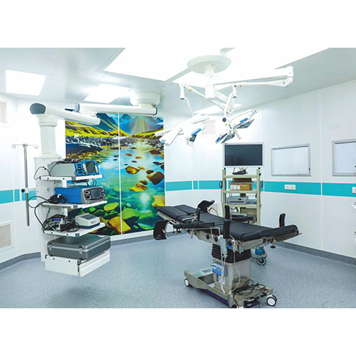 1 Major Operating Theatre With Integrated Control Panel