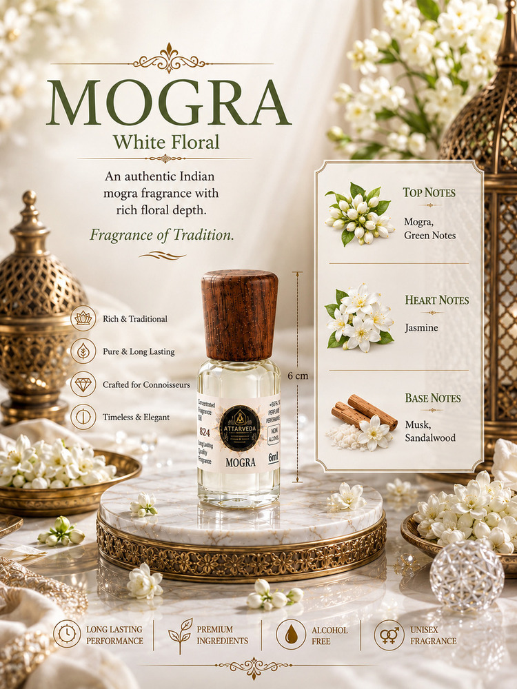 Mogra White Floral Perfume